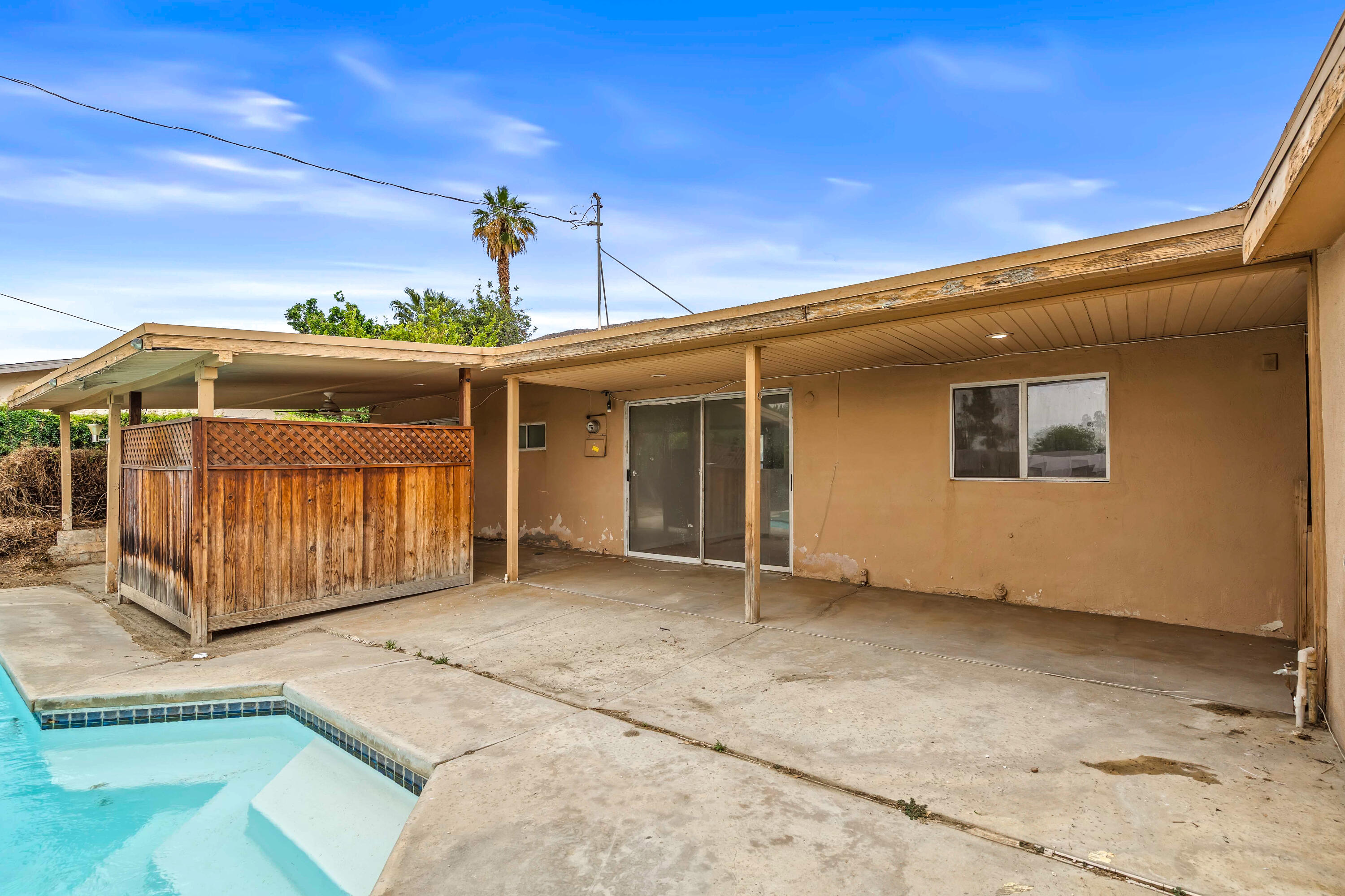 43831 Joshua Road Palm Desert, CA 92260 - Photo 28 of 42 a view of a house with a garage