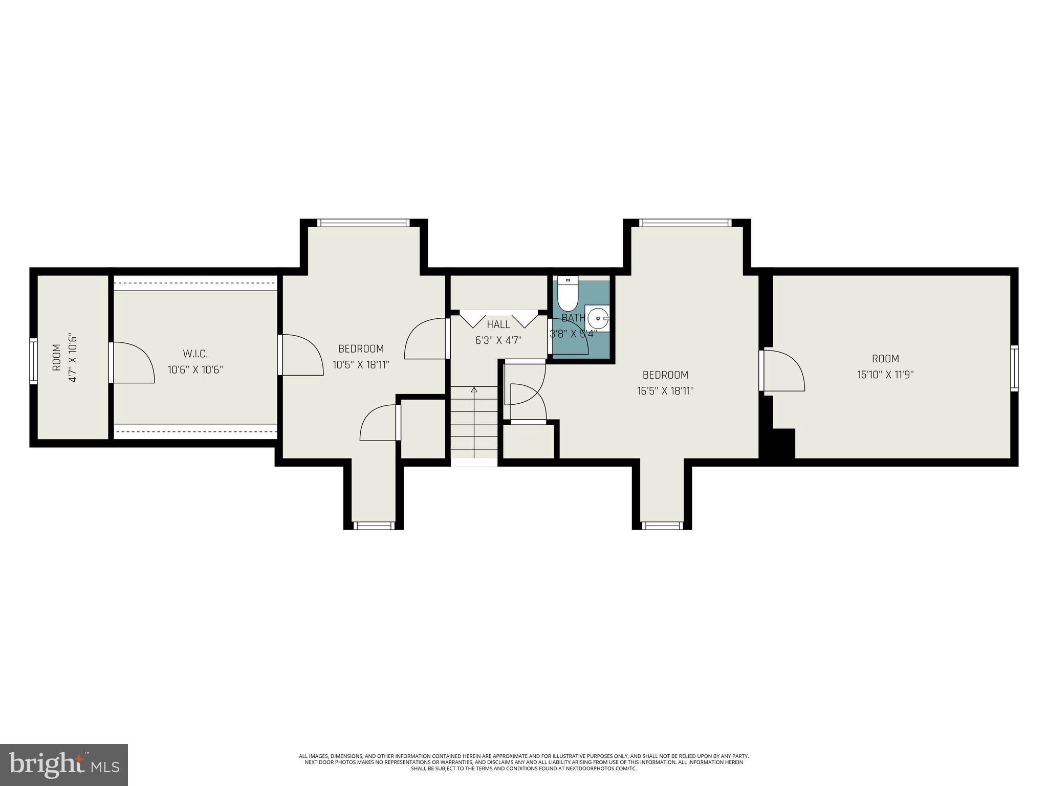 101 Lincoln Avenue Elkton, MD 21921 - Photo 70 of 71 Primary Residence Upper Level Floor Plan
