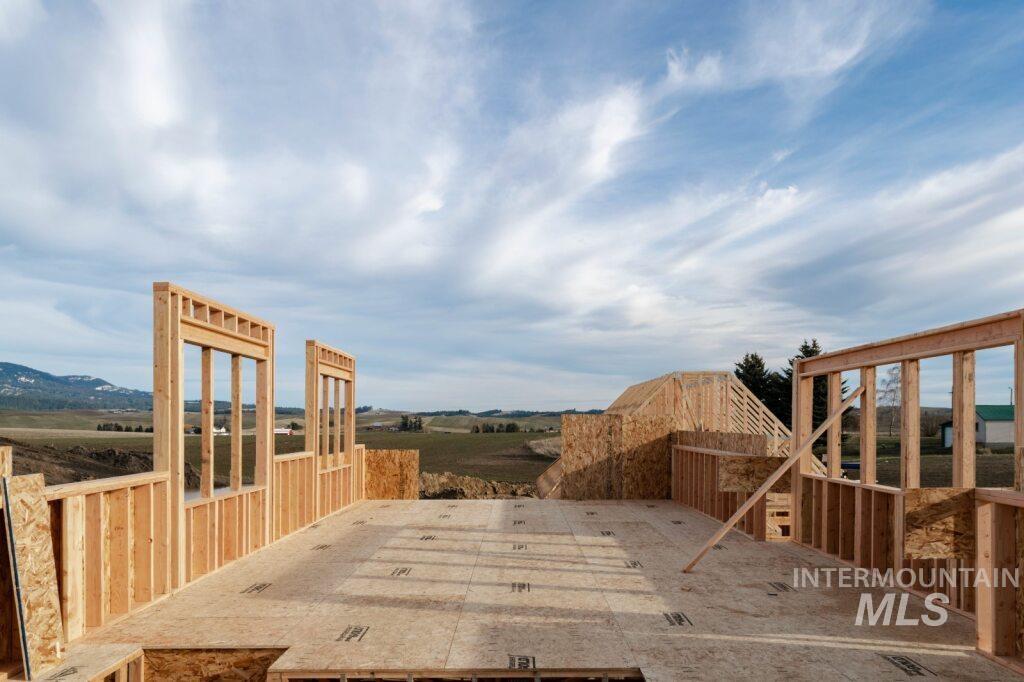 1542 Slonaker Drive, Unit MCCABE Moscow, ID 83843 - Photo 16 of 18 View of patio / terrace with a rural view