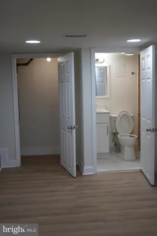 a view of walk in closet