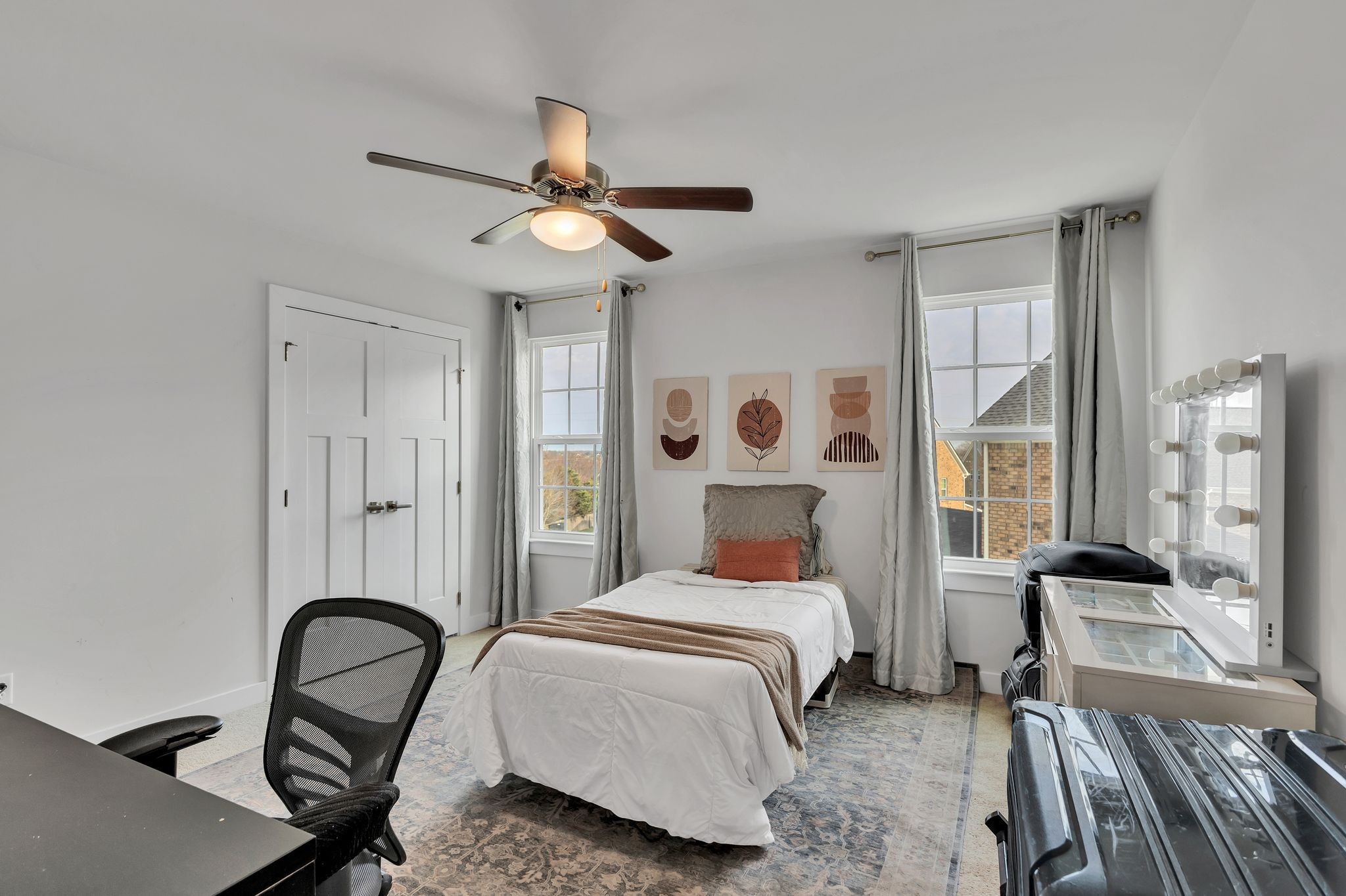 308 Finnegan Ct Spring Hill Spring Hill, TN 37174 - Photo 25 of 35 a bedroom with a bed and a large window