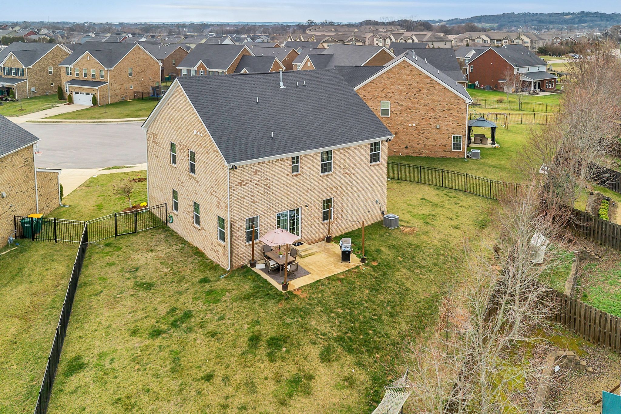 308 Finnegan Ct Spring Hill Spring Hill, TN 37174 - Photo 33 of 35 an aerial view of residential houses with outdoor space
