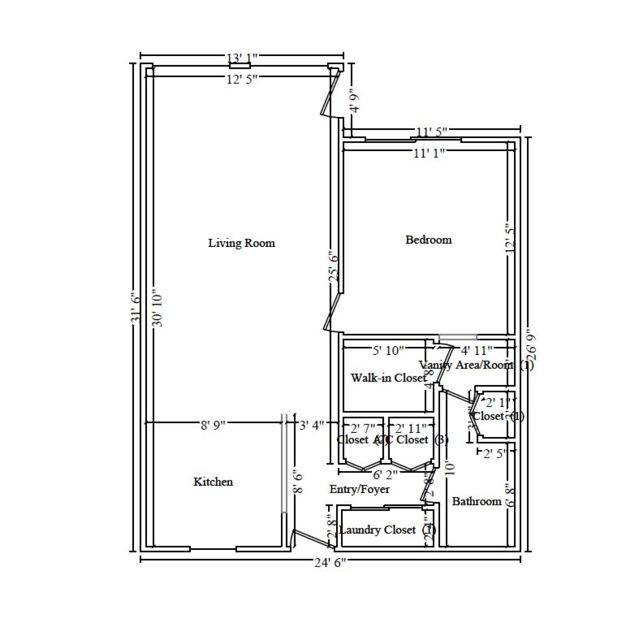 6323 La Costa Drive, Unit B Boca Raton, FL 33433 - Photo 17 of 17 Floor Plan