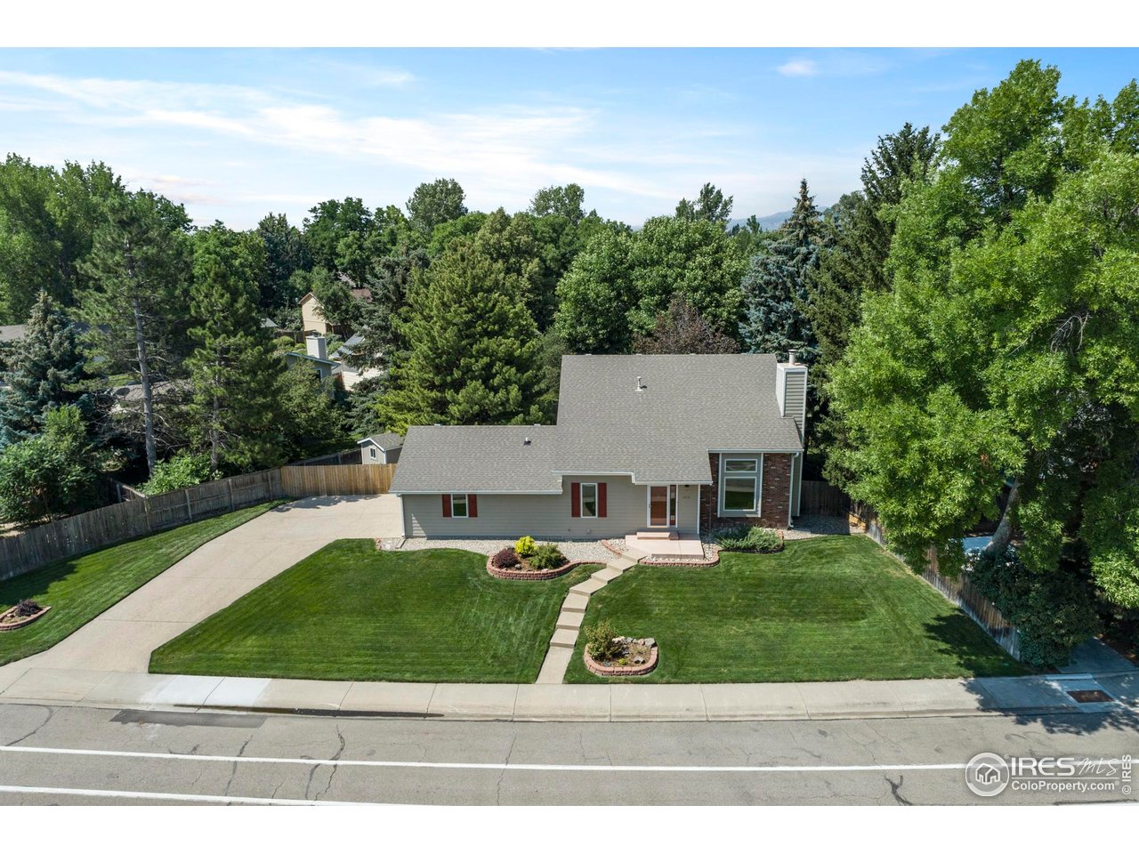 1213 Centennial Road Fort Collins, CO 80525 - Photo 27 of 29 Aerial view of your new home!