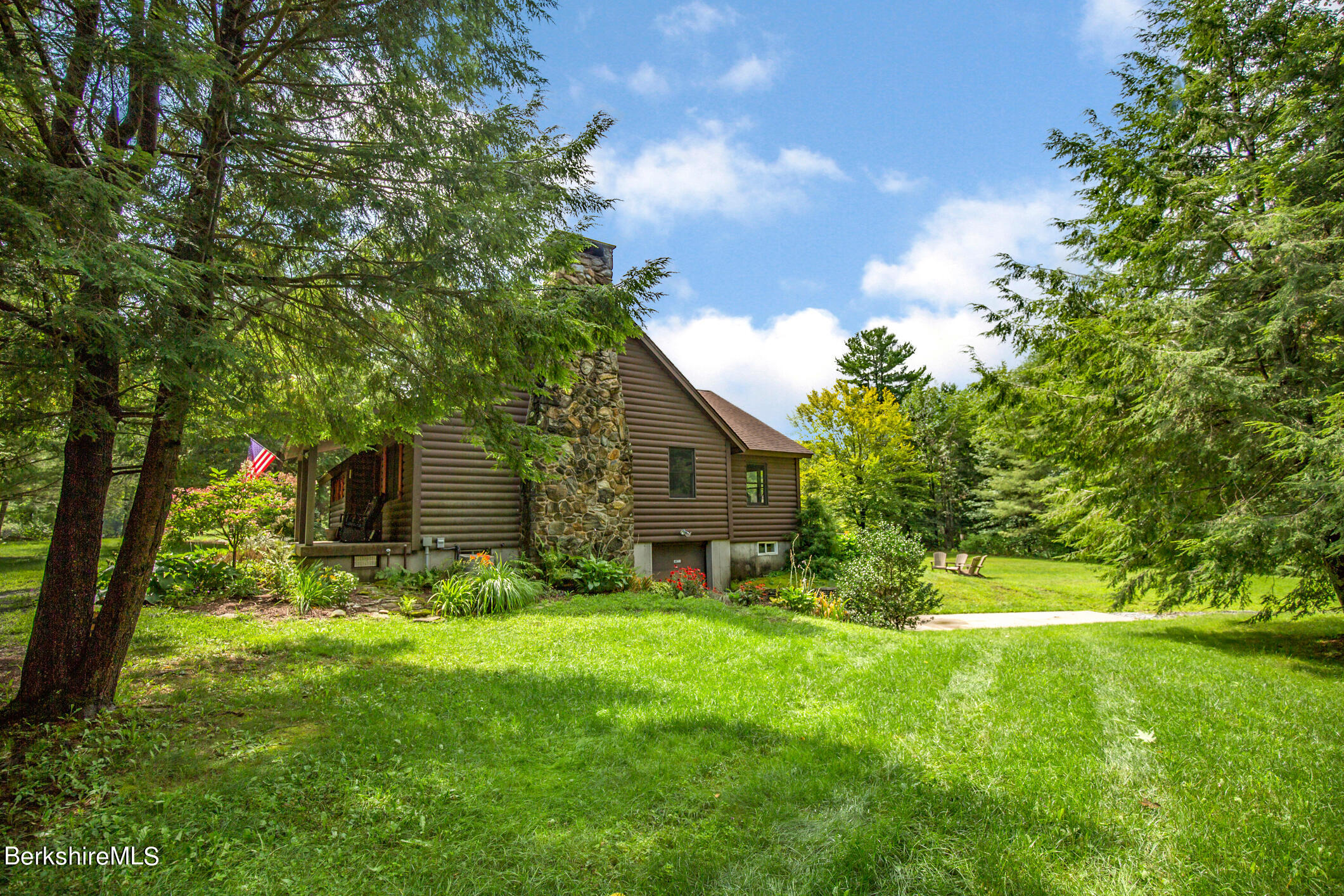 43 Becket Road Otis, MA 01029 - Photo 39 of 41 a view of backyard of house with green space