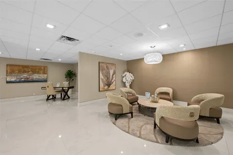 a view of a hallway with closet area