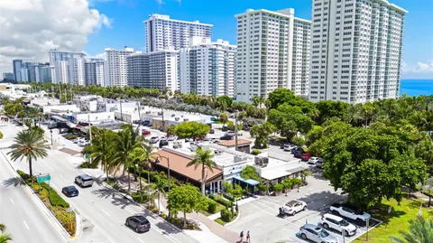 a view of a balcony with city view