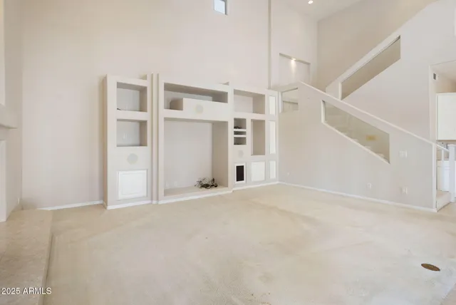 a view of room with cabinet