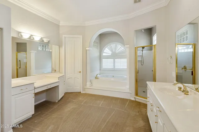 a view of a city with mountains in the background