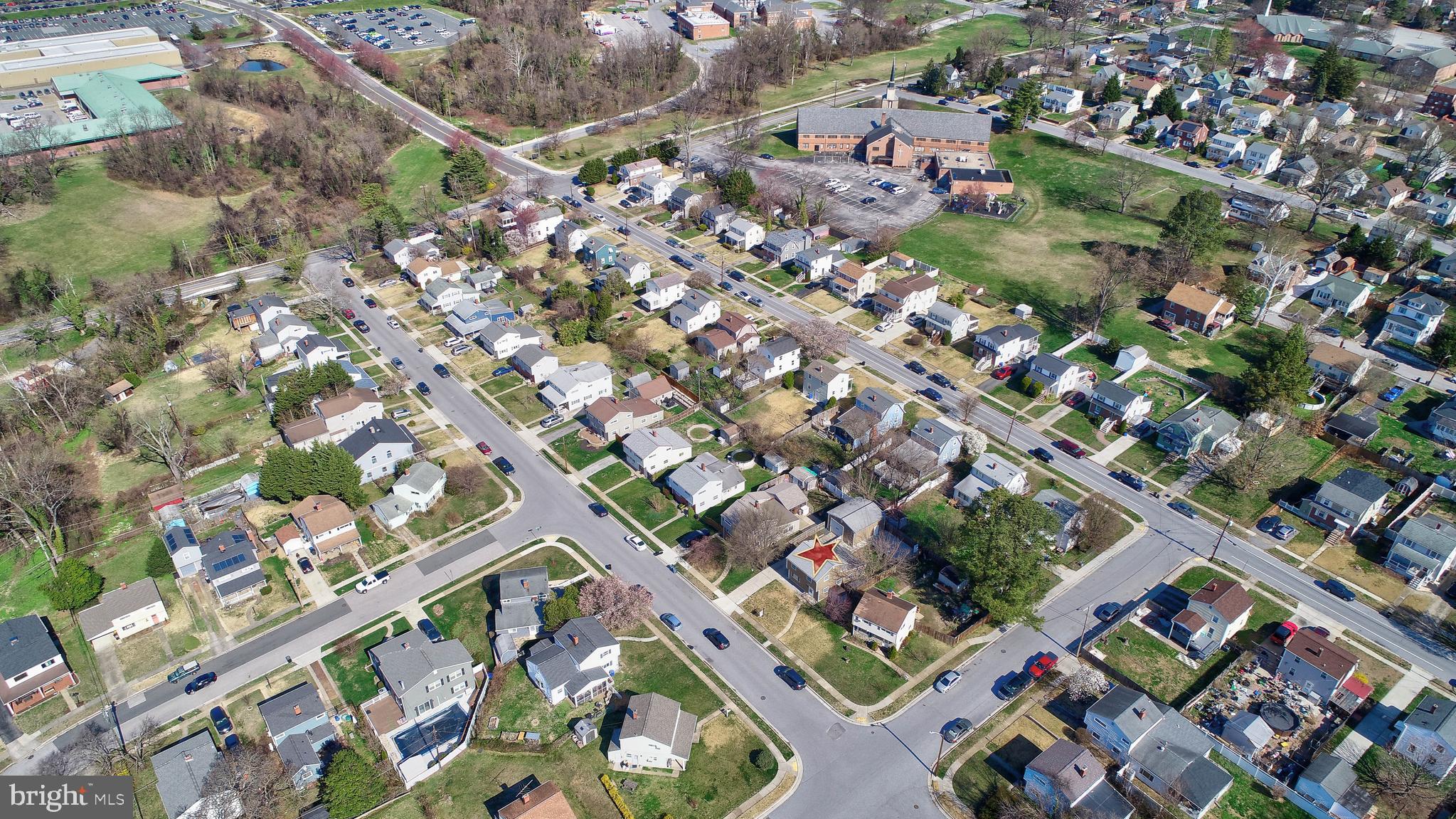 1222 Locust Avenue Halethorpe, MD 21227 - Photo 32 of 34 an aerial view of a city