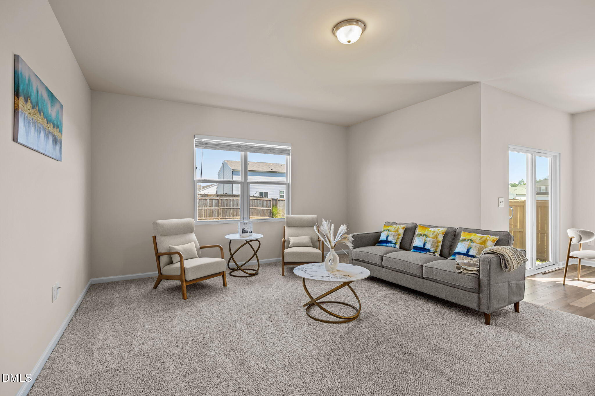 3525 Polygon Place Raleigh, NC 27604 - Photo 9 of 30 a living room with furniture and a window