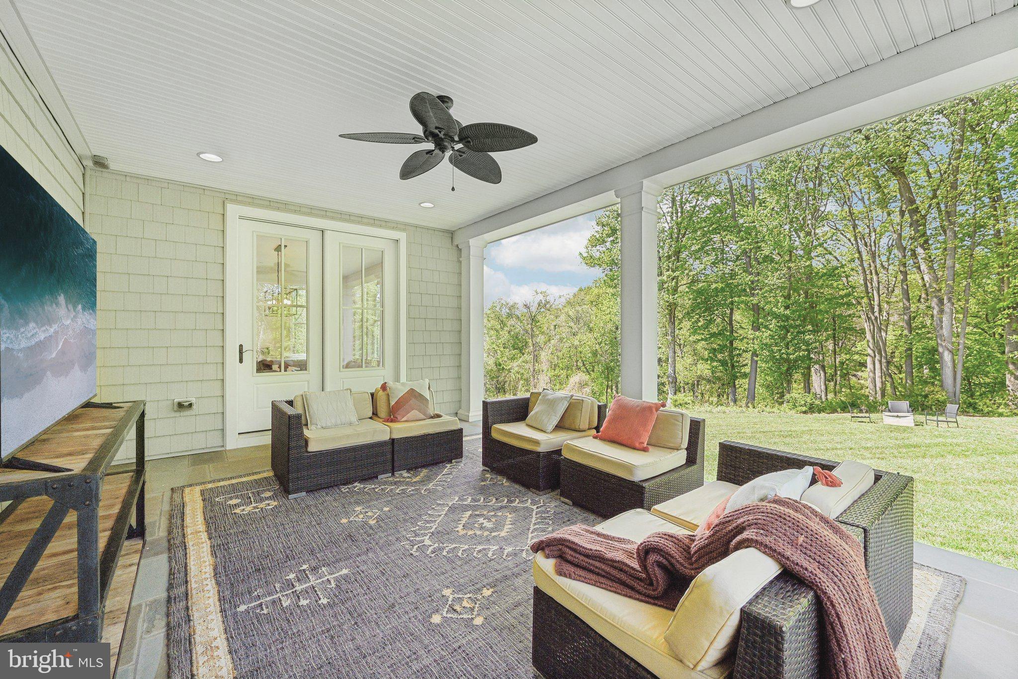 14516 Old Frederick Road Cooksville, MD 21723 - Photo 86 of 100 Peaceful Covered Porch
