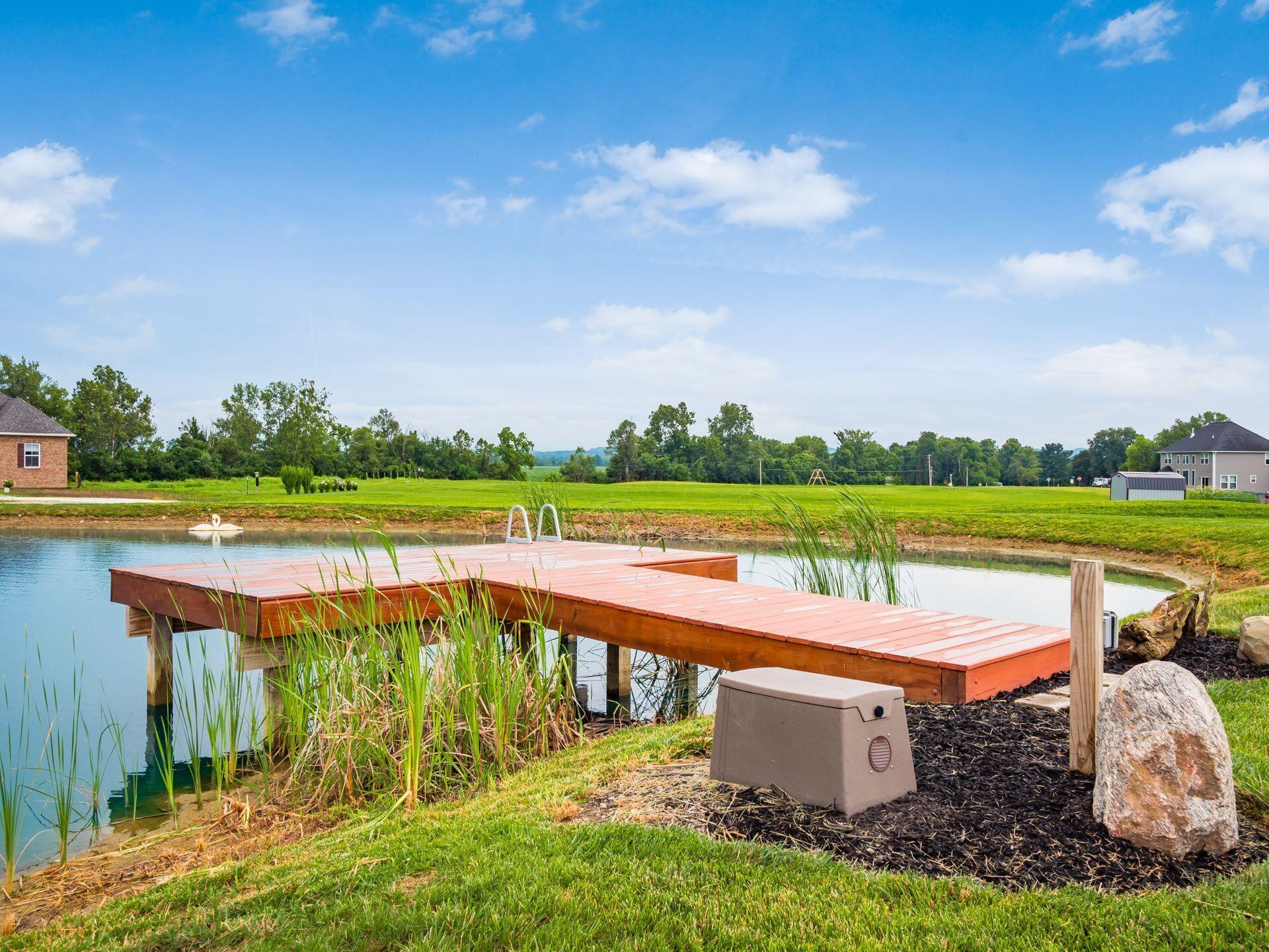 7676 Allen Road Canal Winchester, OH 43110 - Photo 16 of 50 Dock and electric service at the pond
