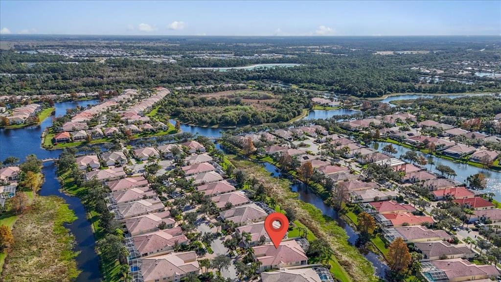 5546 Modena Place Sarasota, FL 34238 - Photo 52 of 67 an aerial view of multiple house