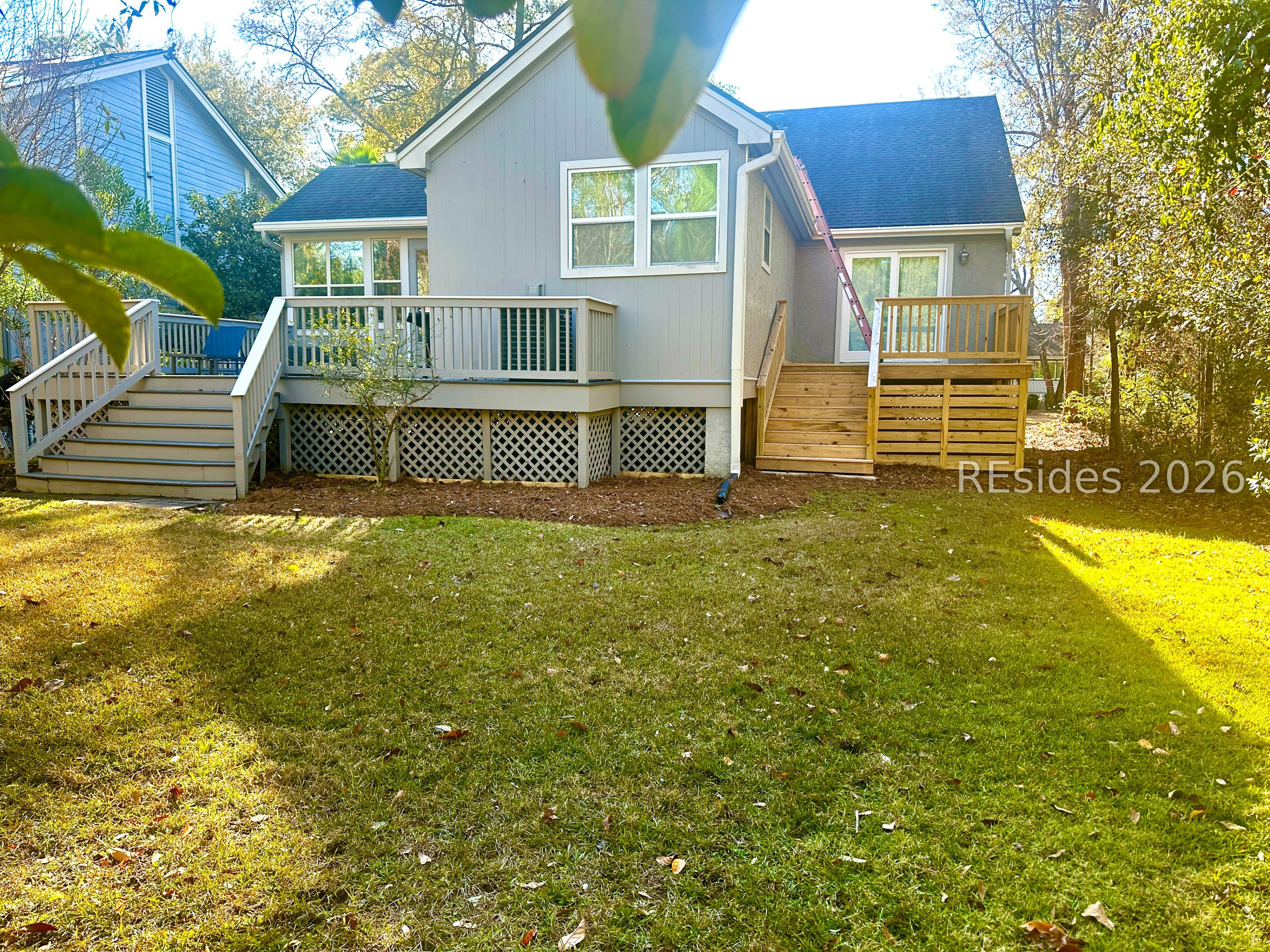 74 Otter Road Hilton Head Island, SC 29928 - Photo 31 of 41 Two decks - 1 new off master and 1 off dining room