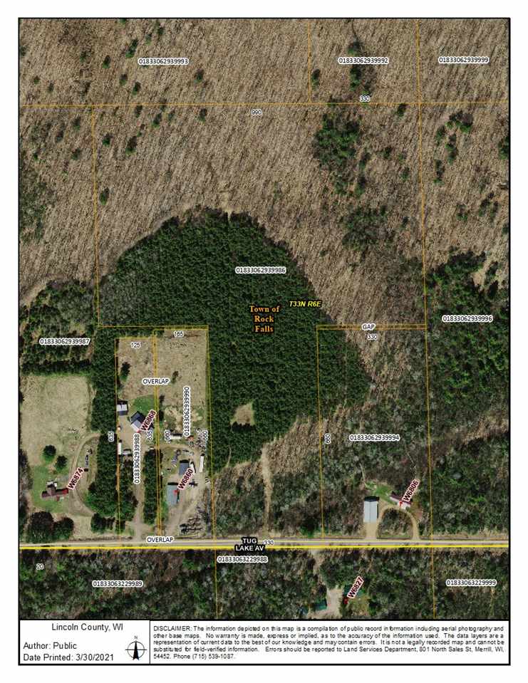 0 Tug Lake Road Irma, WI 54442 - Photo 1 of 1