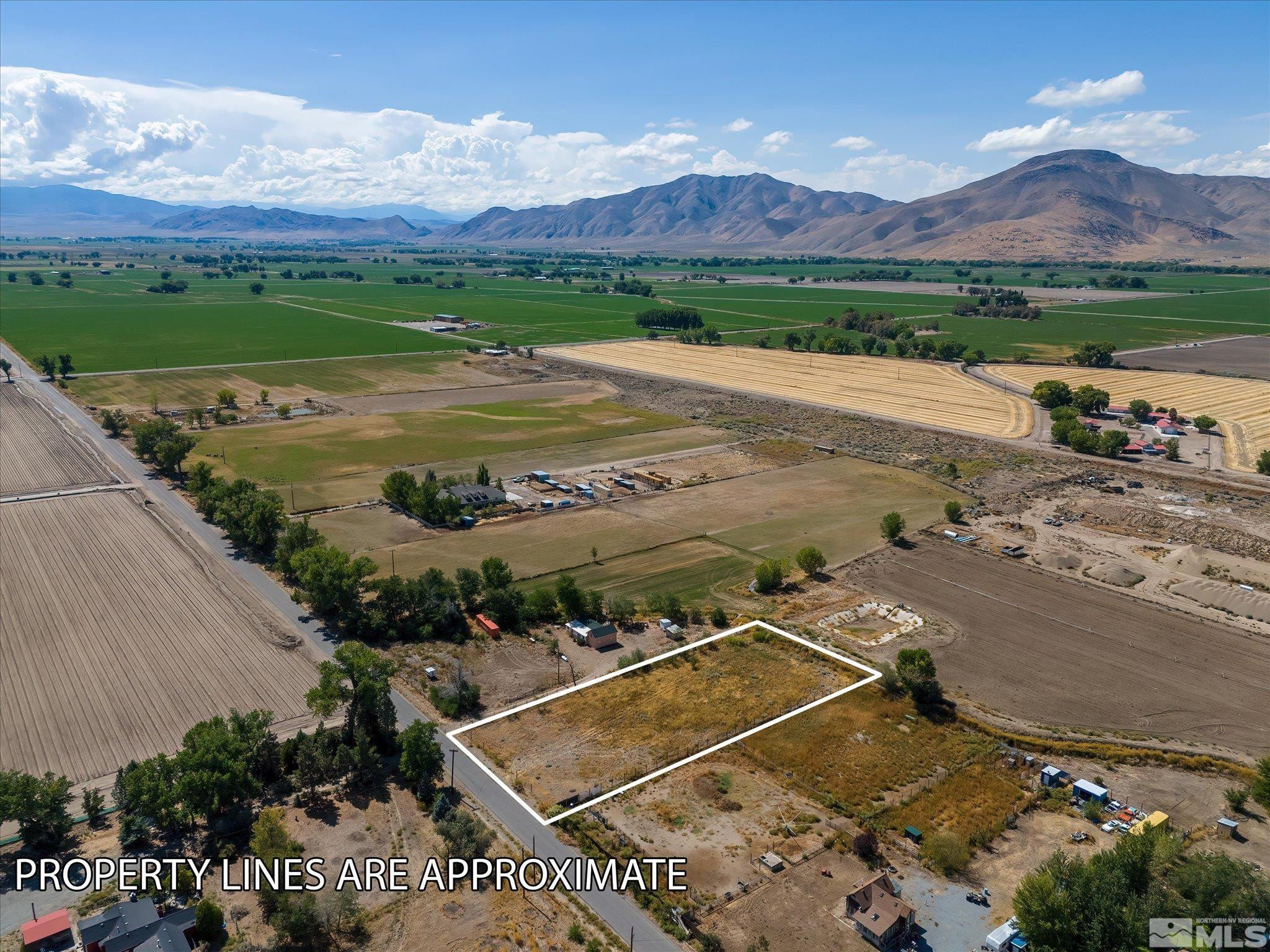 Mac MacKenzie Lane Yerington, NV 89447 - Photo 10 of 24 an aerial view of a house