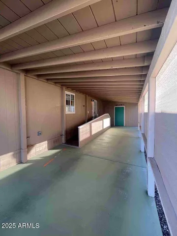 a view of empty room