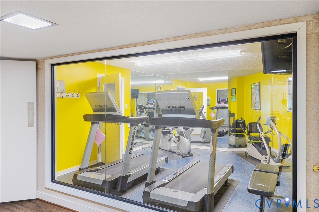 2956 Hathaway Road, Unit U104 Richmond, VA 23225 - Photo 35 of 42 a view of a room with gym equipment