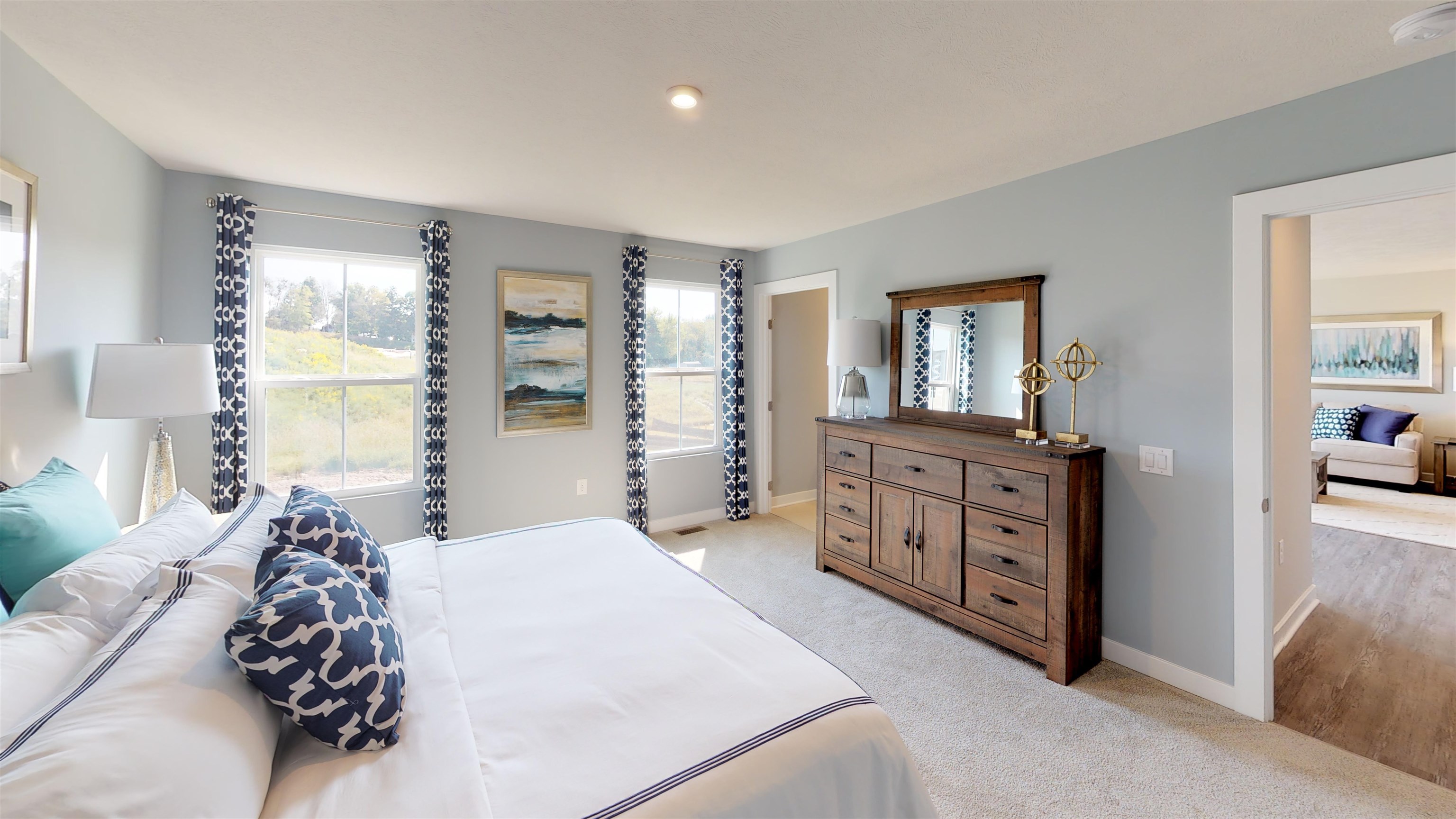 3955 Mayfield Road Mount Crawford, VA 22841 - Photo 10 of 14 a spacious bedroom with a large bed and a dresser