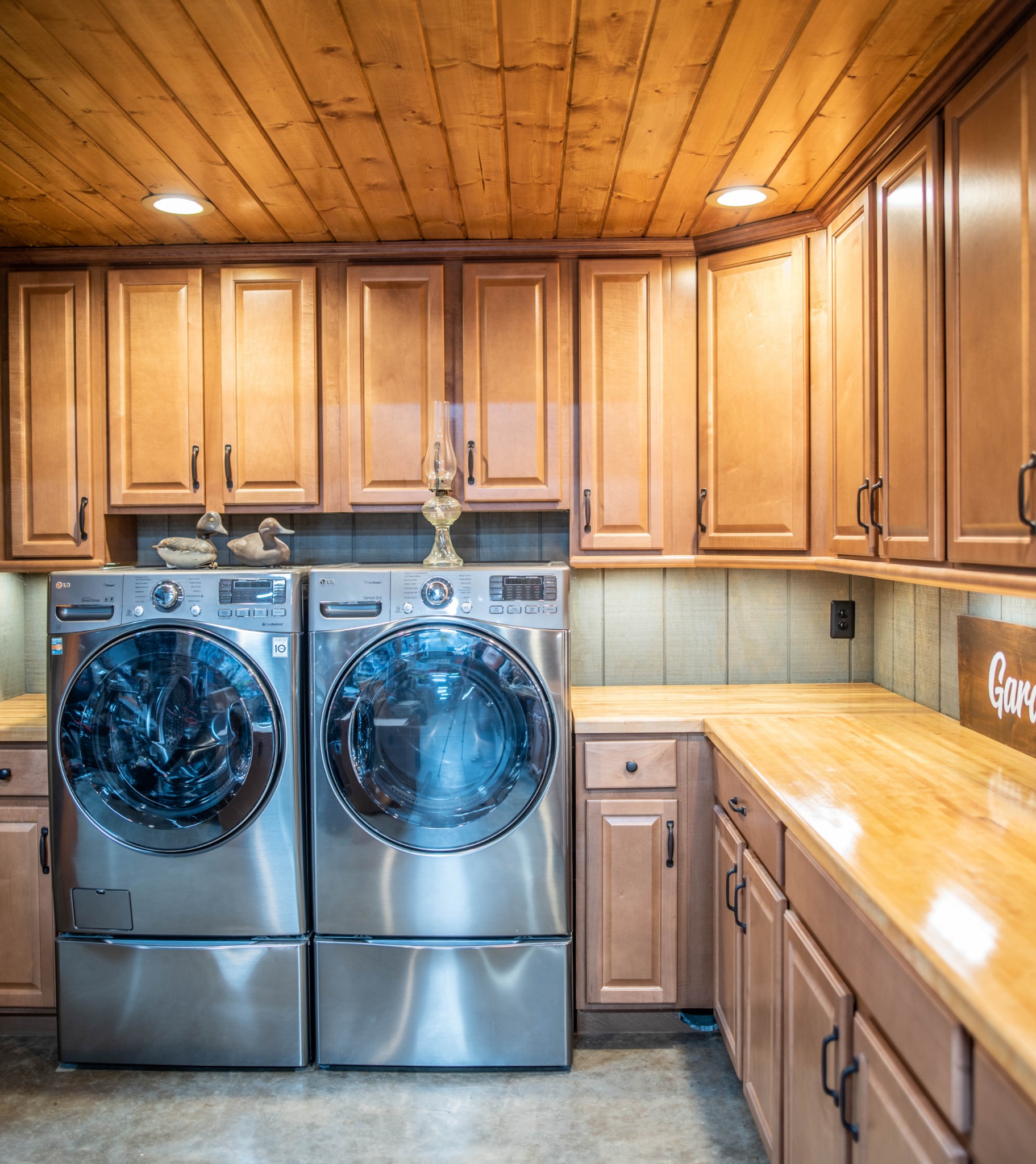 8898 Faix Road Byrdstown, TN 38549 - Photo 29 of 45 a kitchen with a stove and a white wooden cabinets
