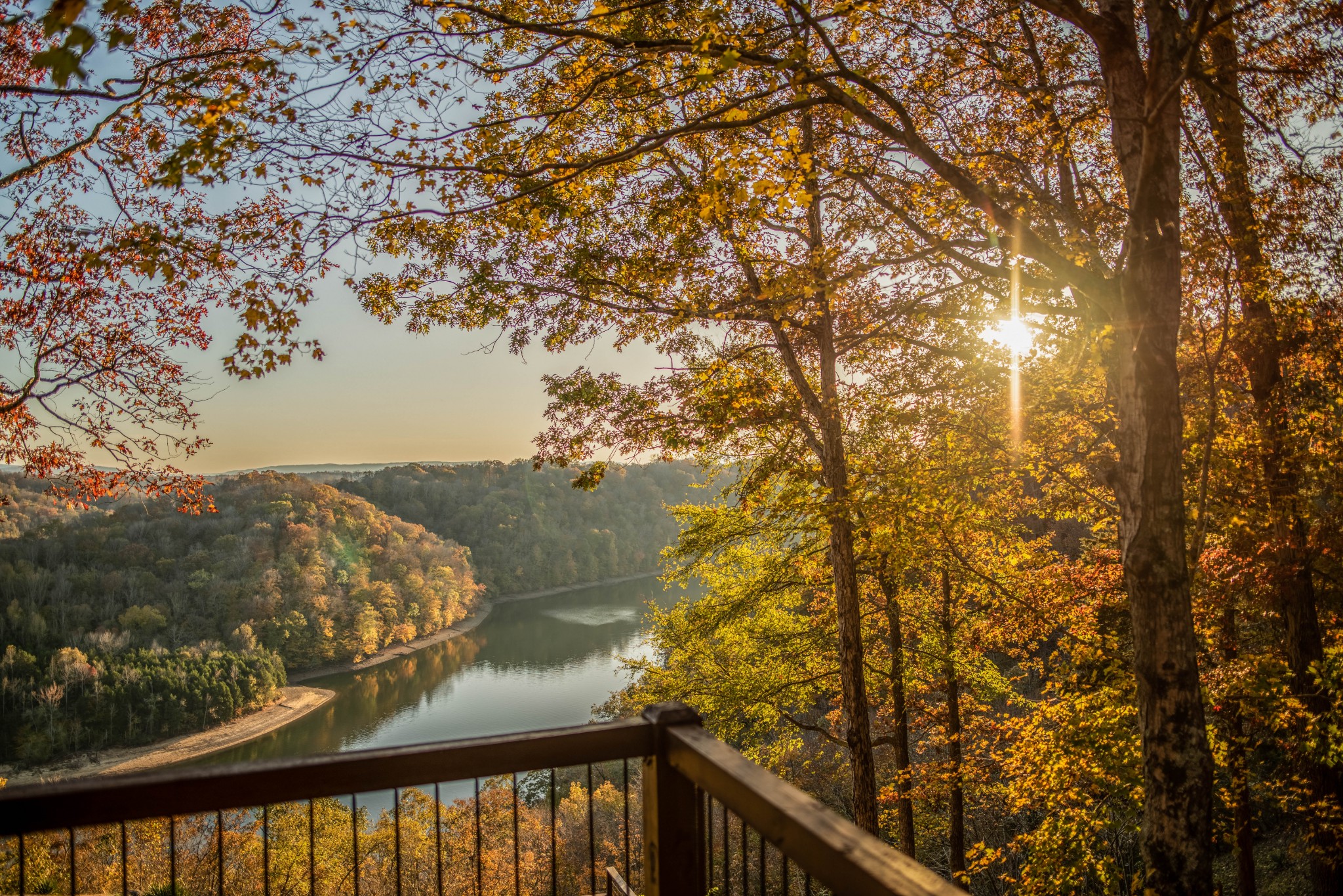 8898 Faix Road Byrdstown, TN 38549 - Photo 5 of 45 a view of a balcony with an outdoor seating