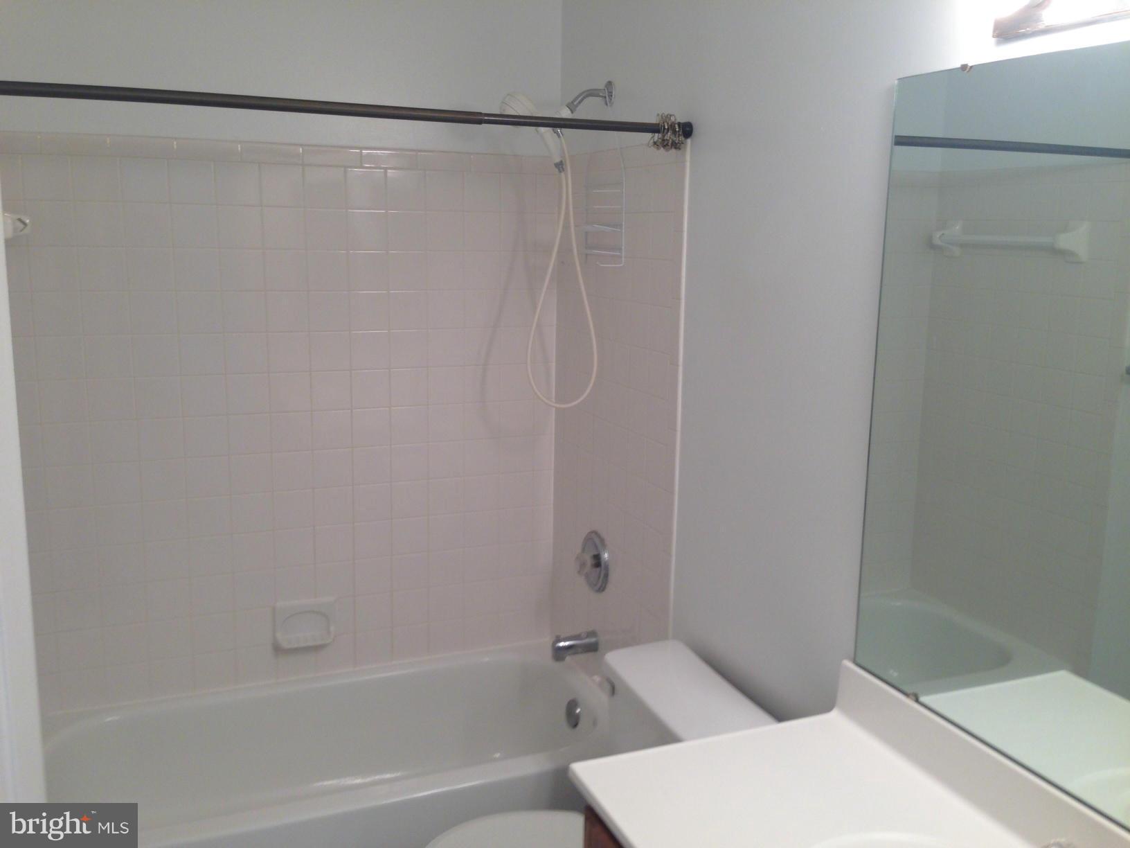 2180 South Glebe Road Arlington, VA 22204 - Photo 14 of 19 a bathroom with a shower and a toilet