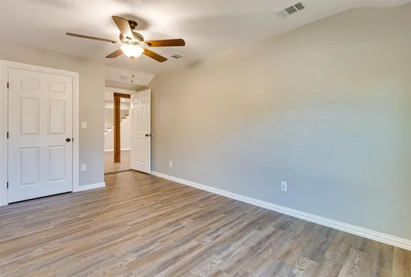 wooden floor in an empty room