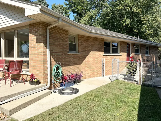 a view of a lake with a mountain