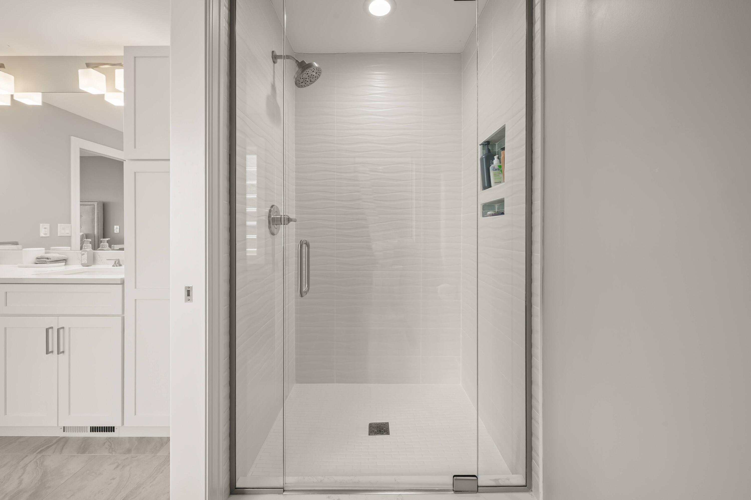 5363 Paw Paw Lake Road Coloma, MI 49038 - Photo 40 of 67 Walk-in Shower