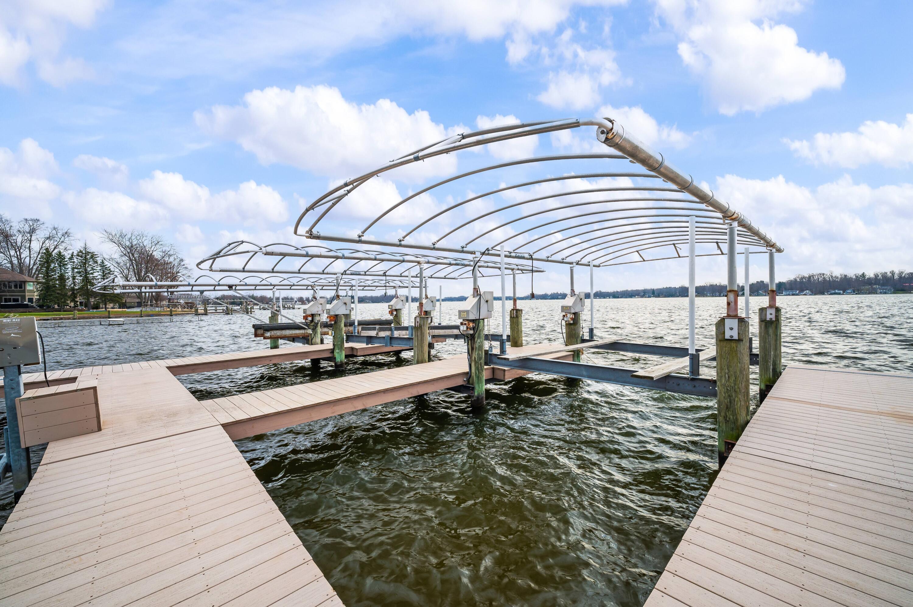 5363 Paw Paw Lake Road Coloma, MI 49038 - Photo 61 of 67 Boat Lift