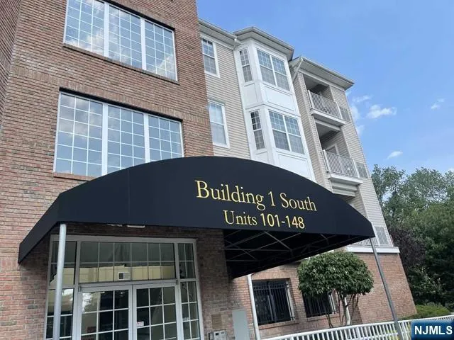 a front view of a building