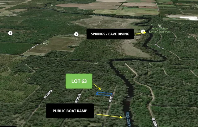 $18,000 | Lot 63 Northwest 21st Place, Jasper, FL 32052