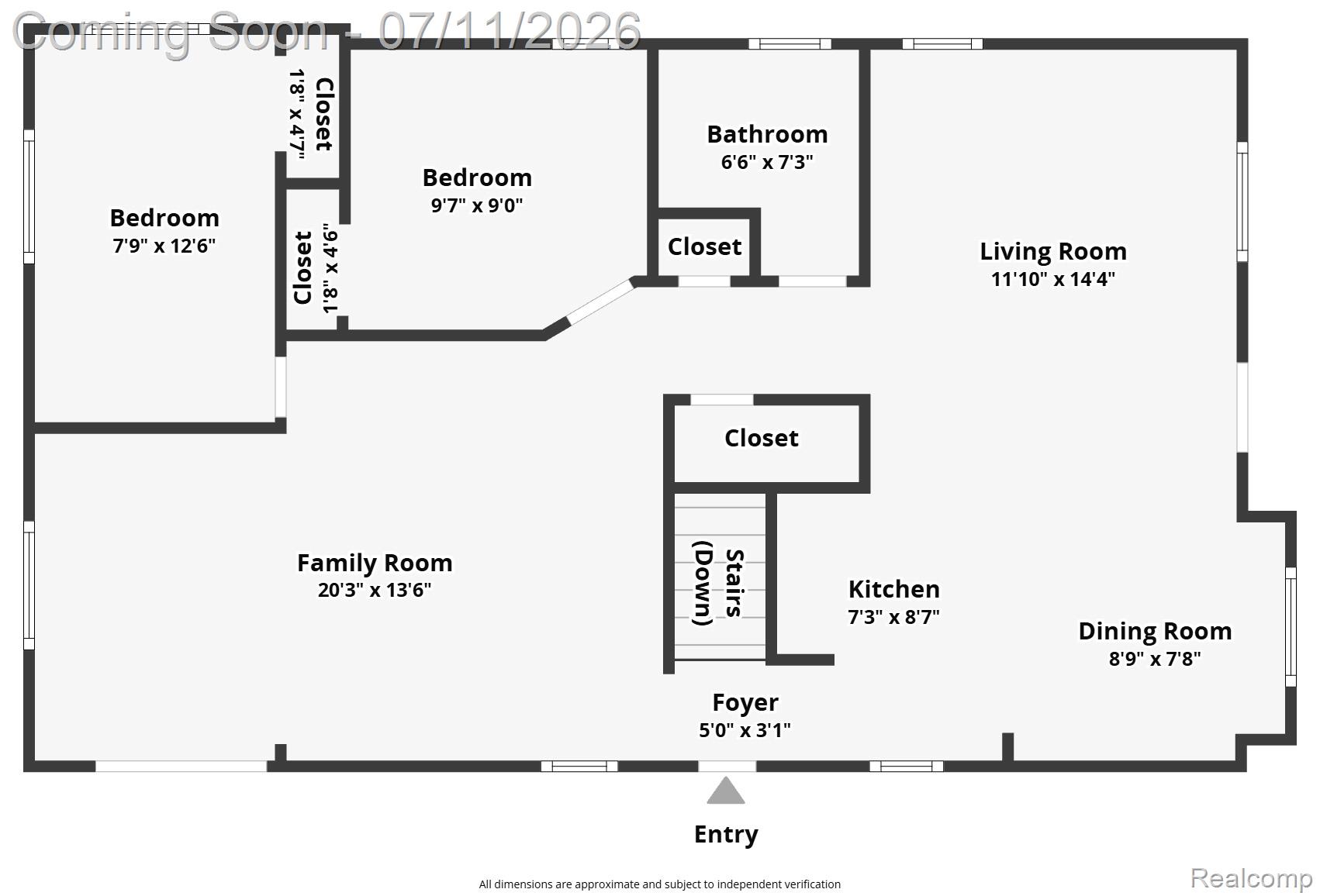 4855 Hatchery Road Waterford, MI 48329 - Photo 24 of 29 HatcheryRd_4855_Measurements.jpg