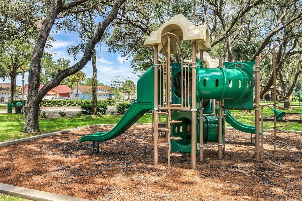 1070 Hali Ridge Court Kissimmee, FL 34747 - Photo 28 of 36 a childrens park with lots of swings and slides