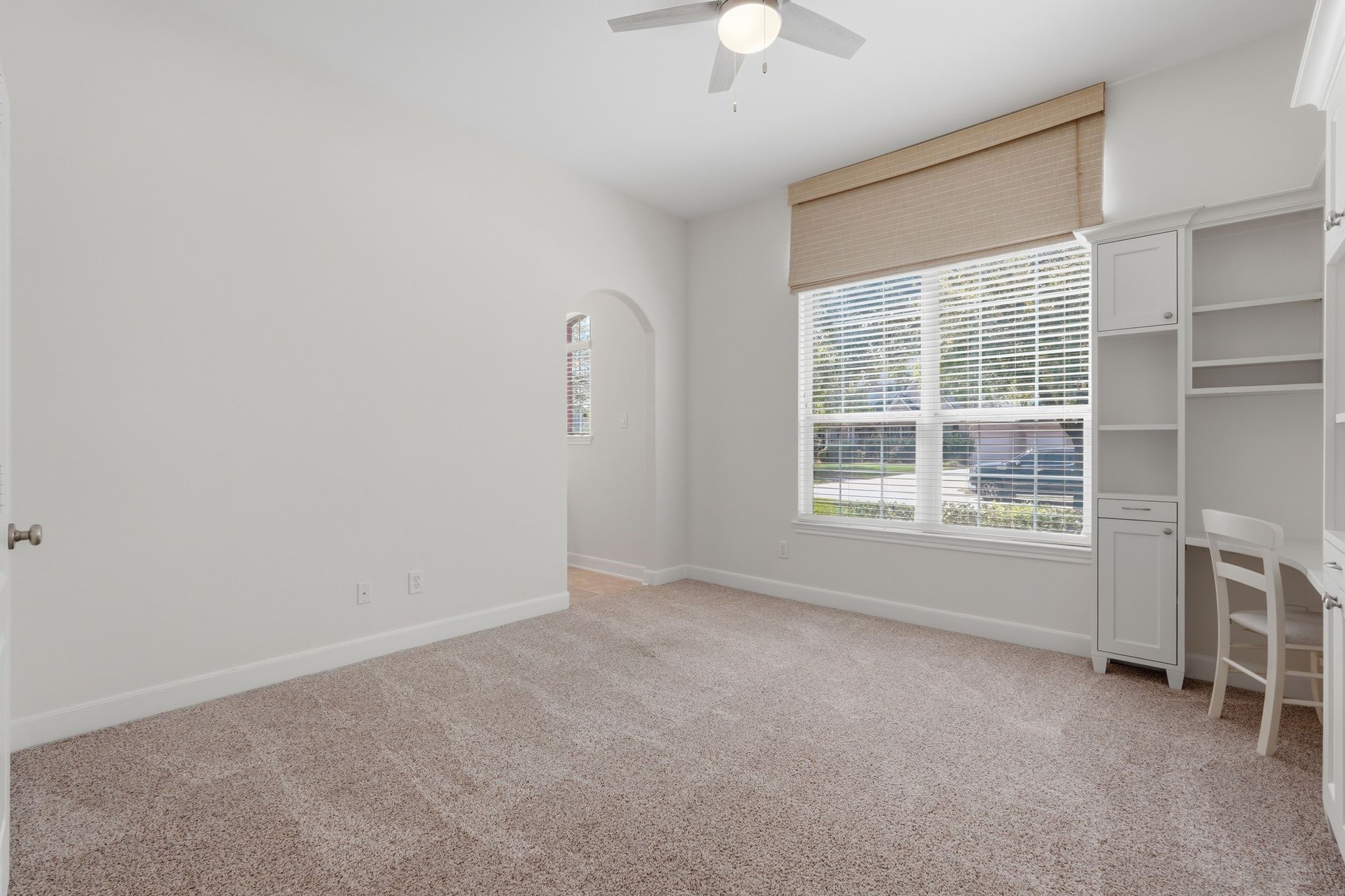 2118 Cias Trail Lane Spring, TX 77386 - Photo 26 of 46 Bedroom #3 with built in storage/ desk area.