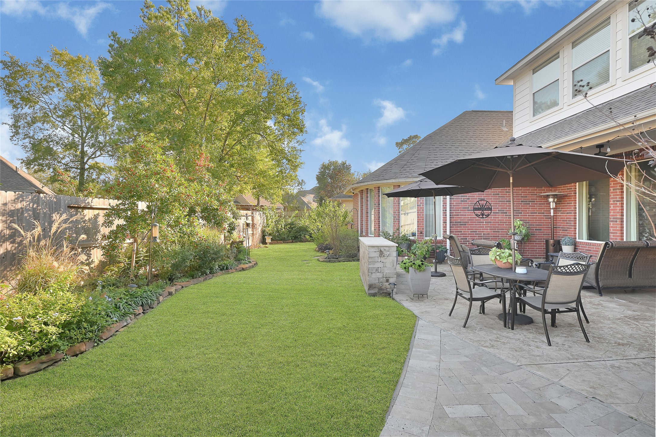 2118 Cias Trail Lane Spring, TX 77386 - Photo 40 of 46 Lots of yard space with beautiful landscaping