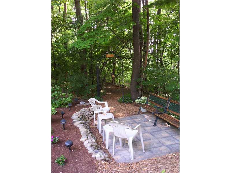 146 Creek Road Dayton, PA 16222 - Photo 2 of 17 Yard/Garden. Patio area nestled by the woodline.