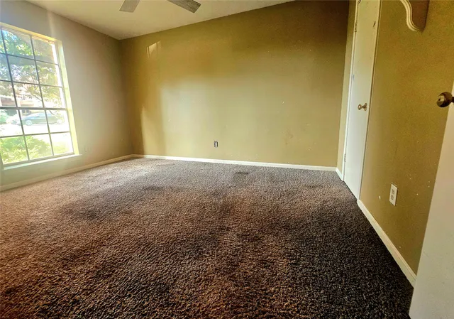 a view of empty room