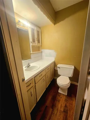 a backyard of a house