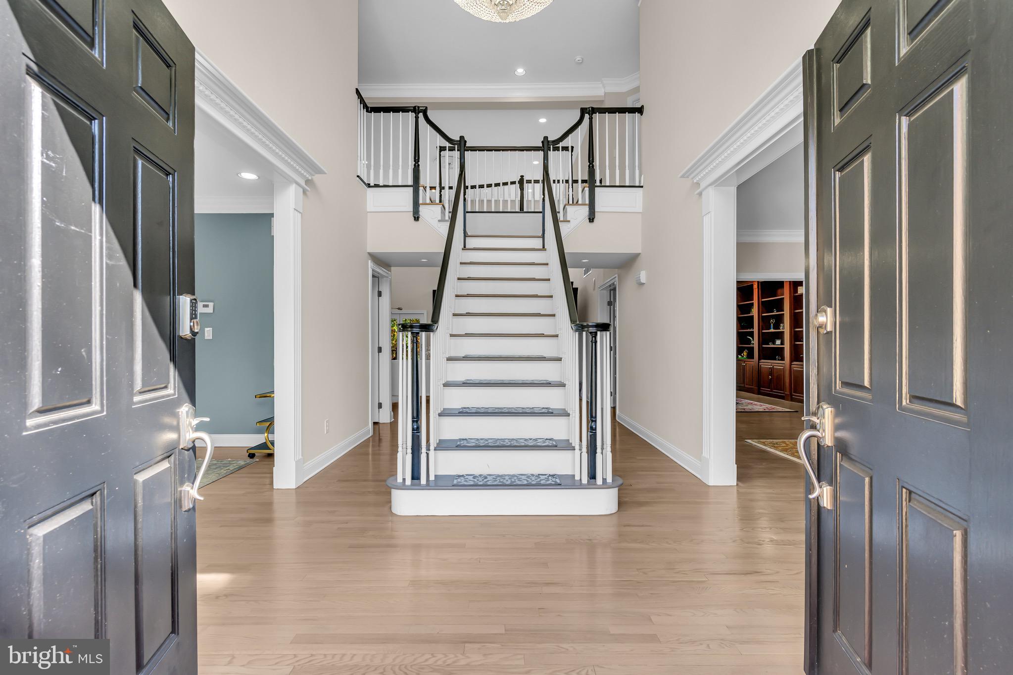 62 Stone Cliff Road Princeton, NJ 08540 - Photo 5 of 61 Front Foyer with Butterfly Staircase