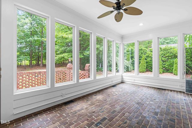 a view of an entryway with a window