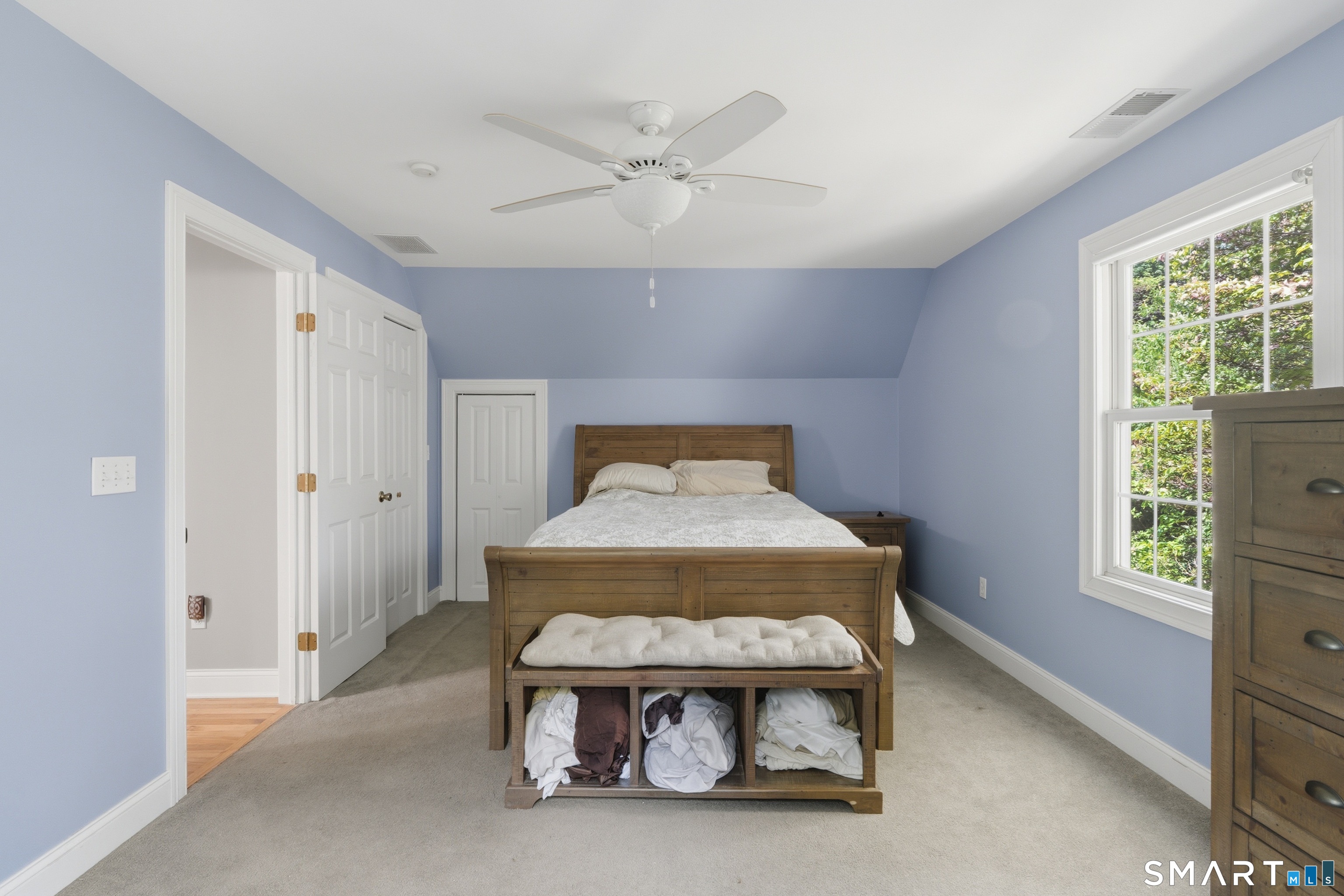 48 Case Road Burlington, CT 06013 - Photo 19 of 39 a view of a room that has a bed and a window in it
