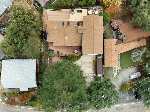 a view of a patio with couches chairs and a potted plant