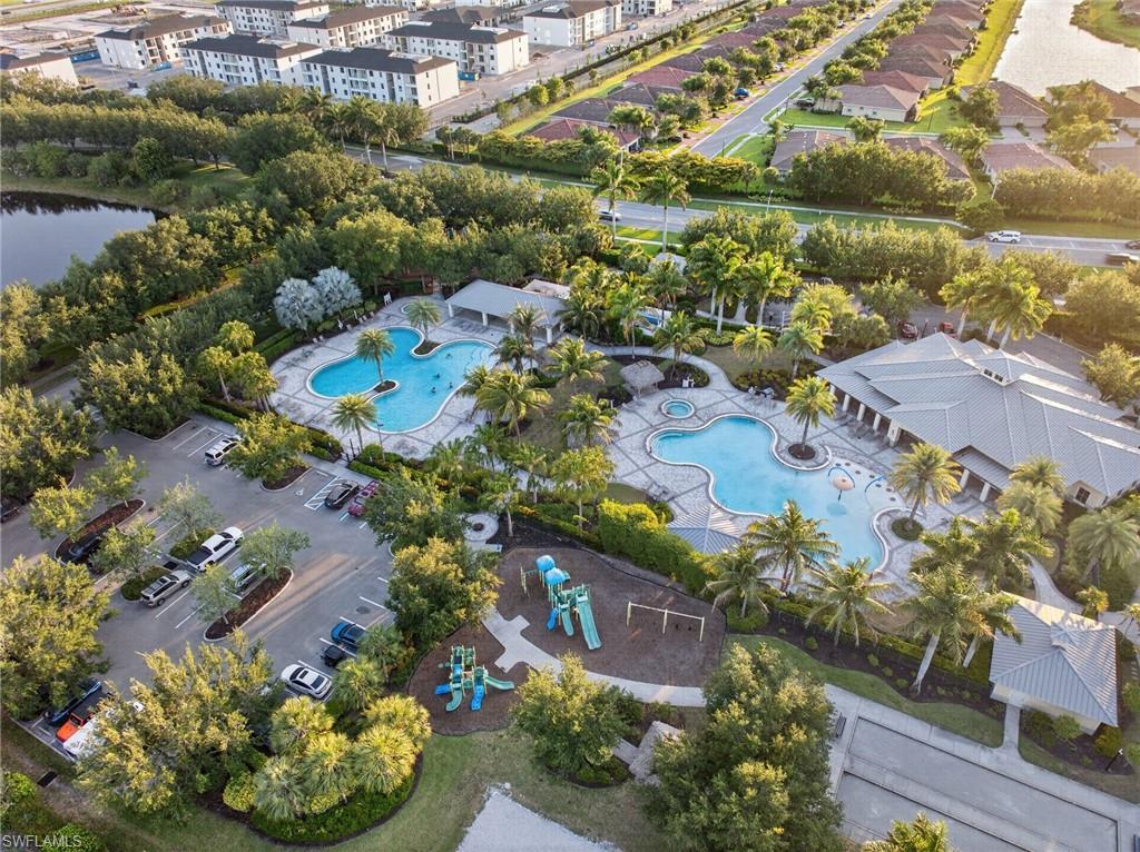 2196 Dragonfruit Way Naples, FL 34120 - Photo 40 of 50 an aerial view of residential houses with outdoor space