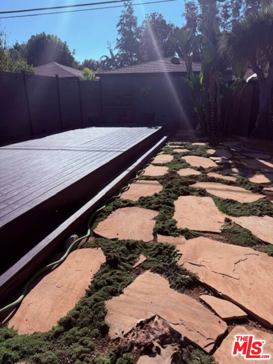 1927 Butler Avenue Los Angeles, CA 90025 - Photo 7 of 19 a view of a backyard of the house
