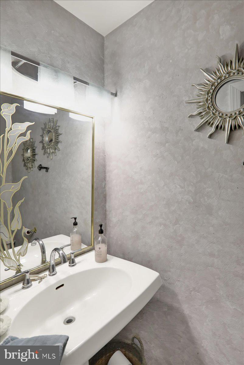 120 Deysher Road Fleetwood, PA 19522 - Photo 23 of 50 a bathroom with a sink and a mirror