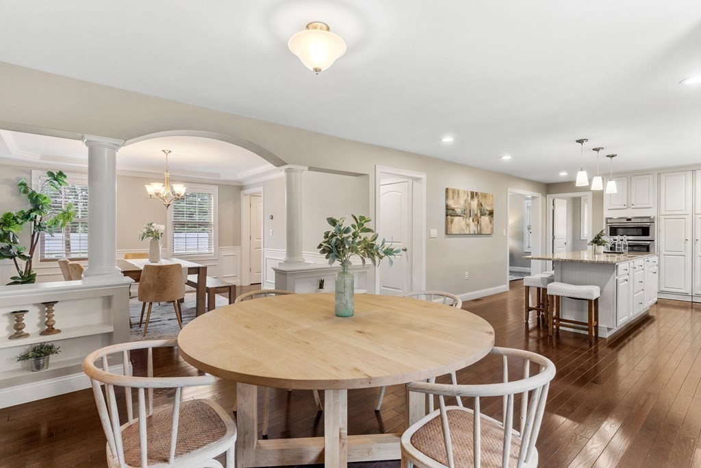 2 Georgianna Road Billerica, MA 01821 - Photo 11 of 41 a dining room with furniture and wooden floor