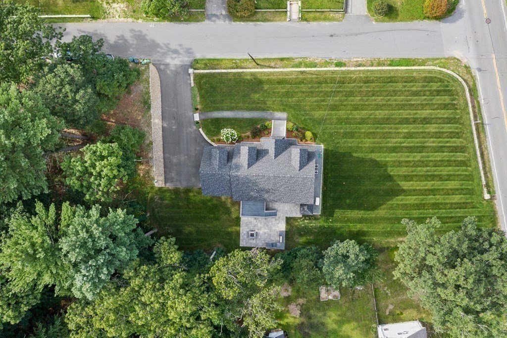 2 Georgianna Road Billerica, MA 01821 - Photo 40 of 41 an aerial view of a house with a yard