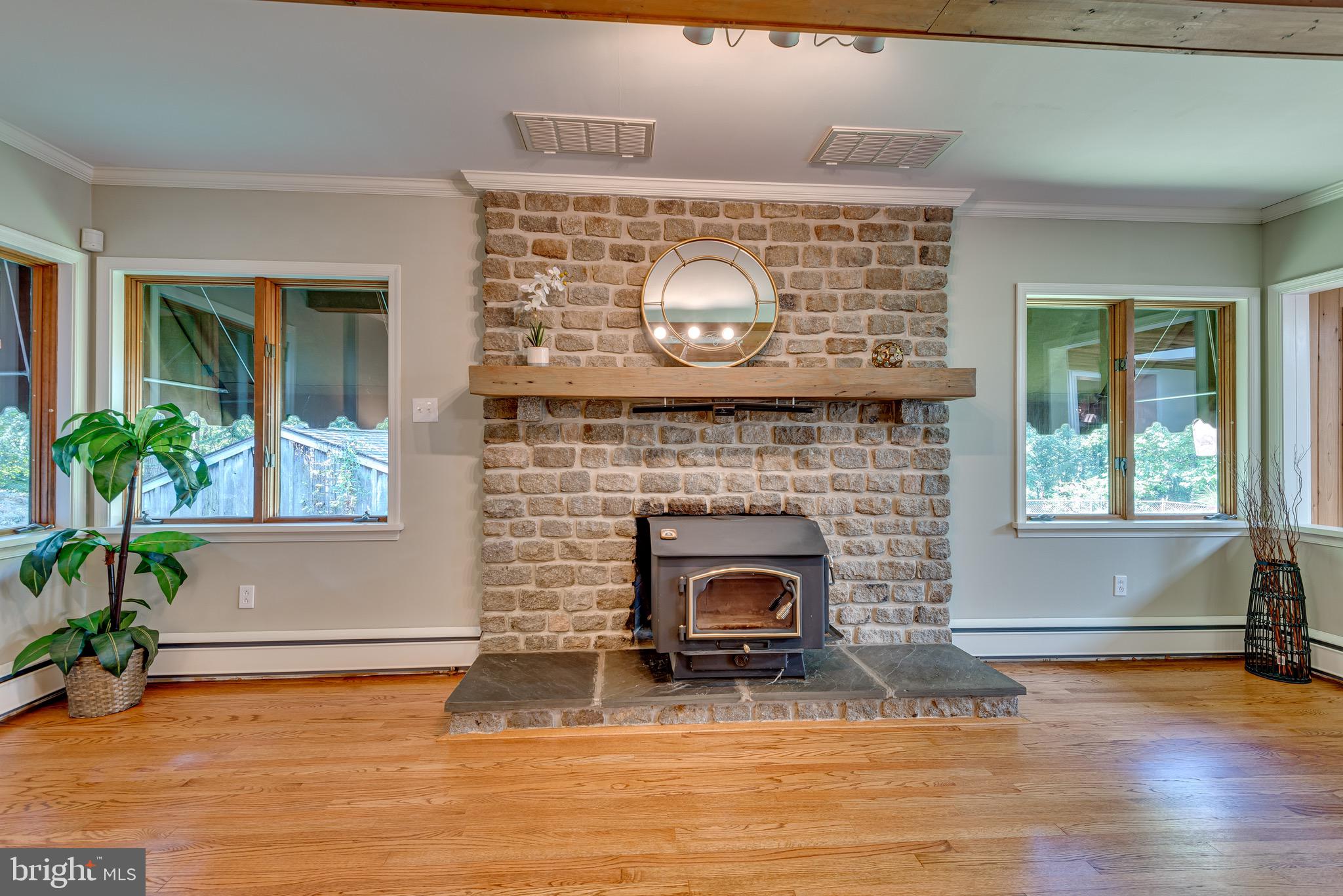 1559 Sappington Station Road Gambrills, MD 21054 - Photo 22 of 88 Beautiful brick with wood mantle and fireplace